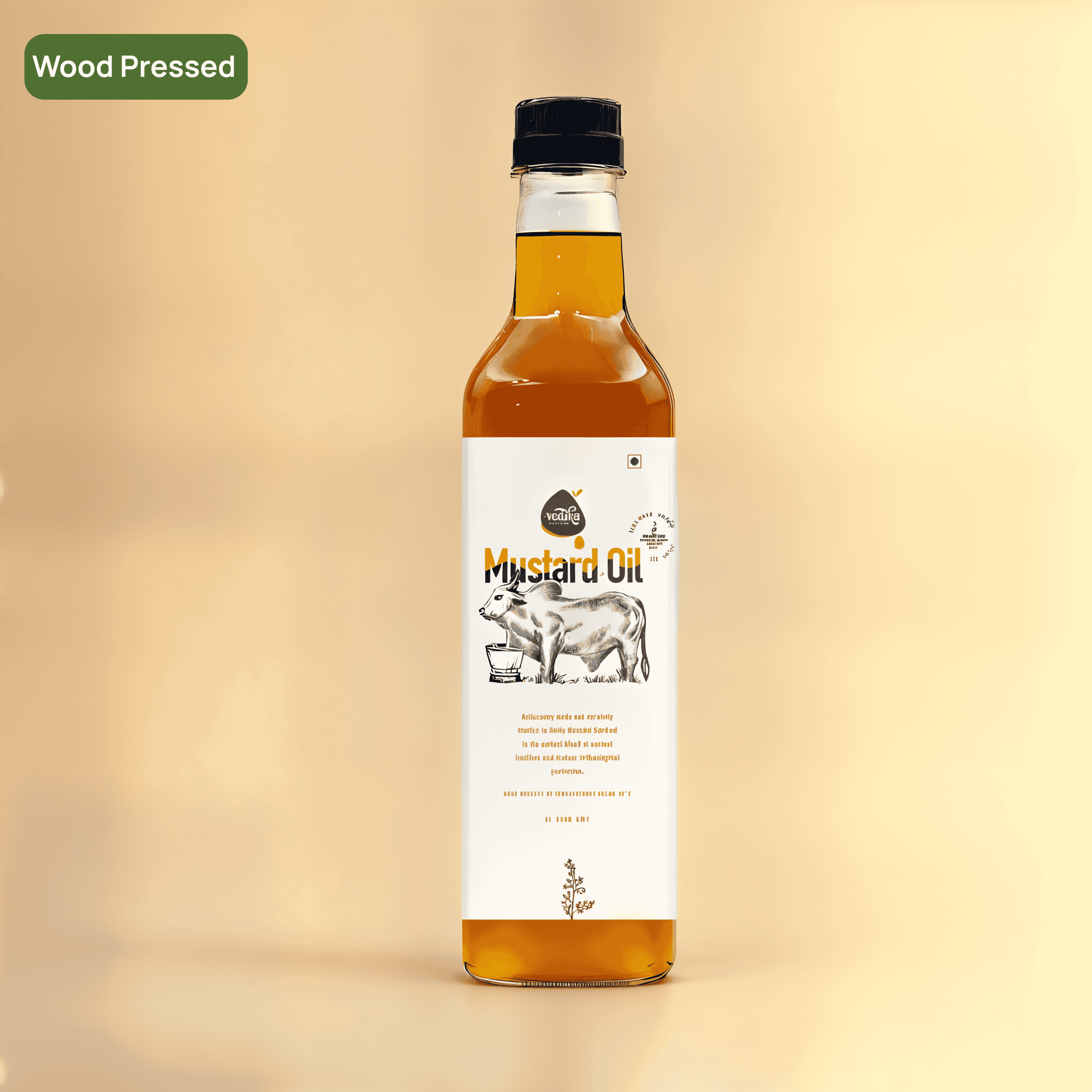 Mustard Wood Pressed Oil (1_litre)